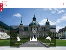 Tablet Screenshot of abtei.kloster-ettal.de